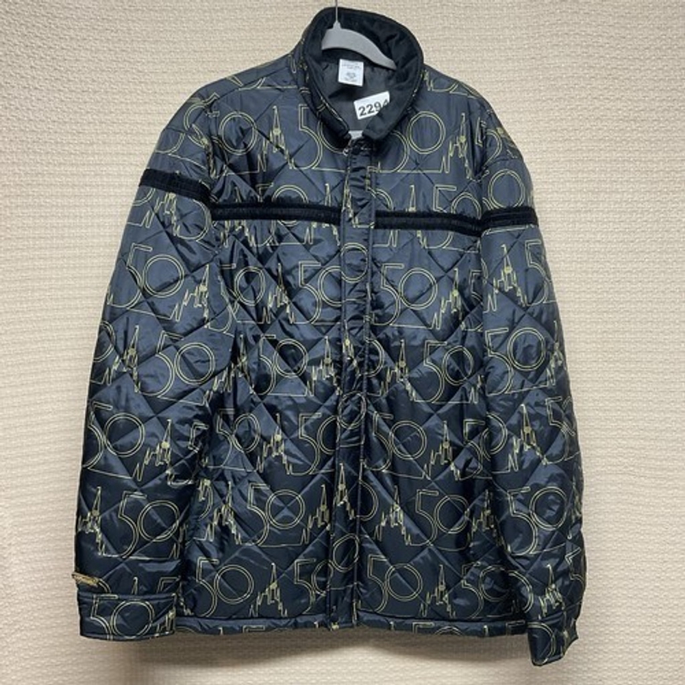 NWOT Walt Disney World 50th Anniversary Full Zip Puffer Jacket Adult‎ Unisex XL - Picture 9 of 11